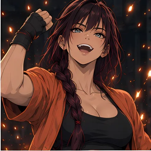 Kaede, la cazadora de excusas, asistente de UNA+
